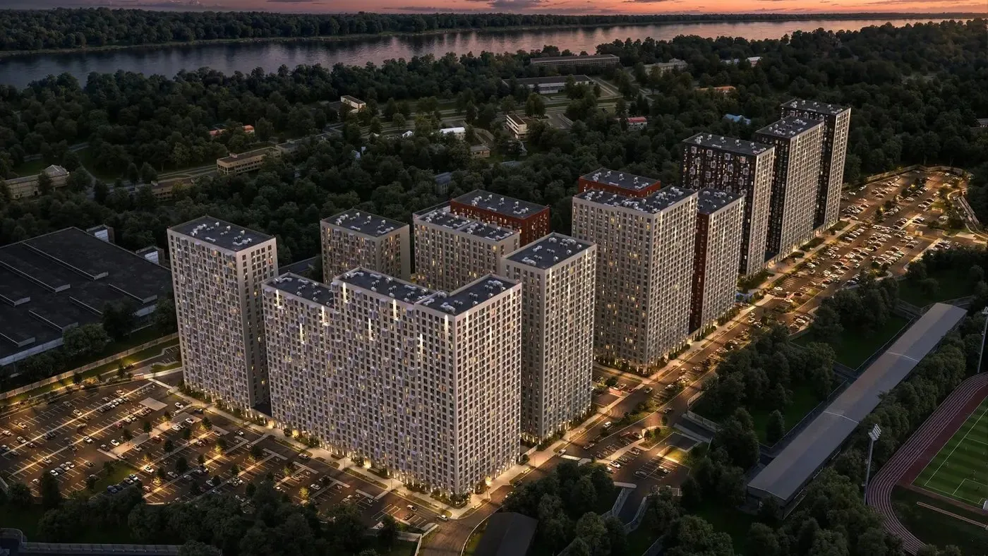 ЖК «Космопарк», вид сверху