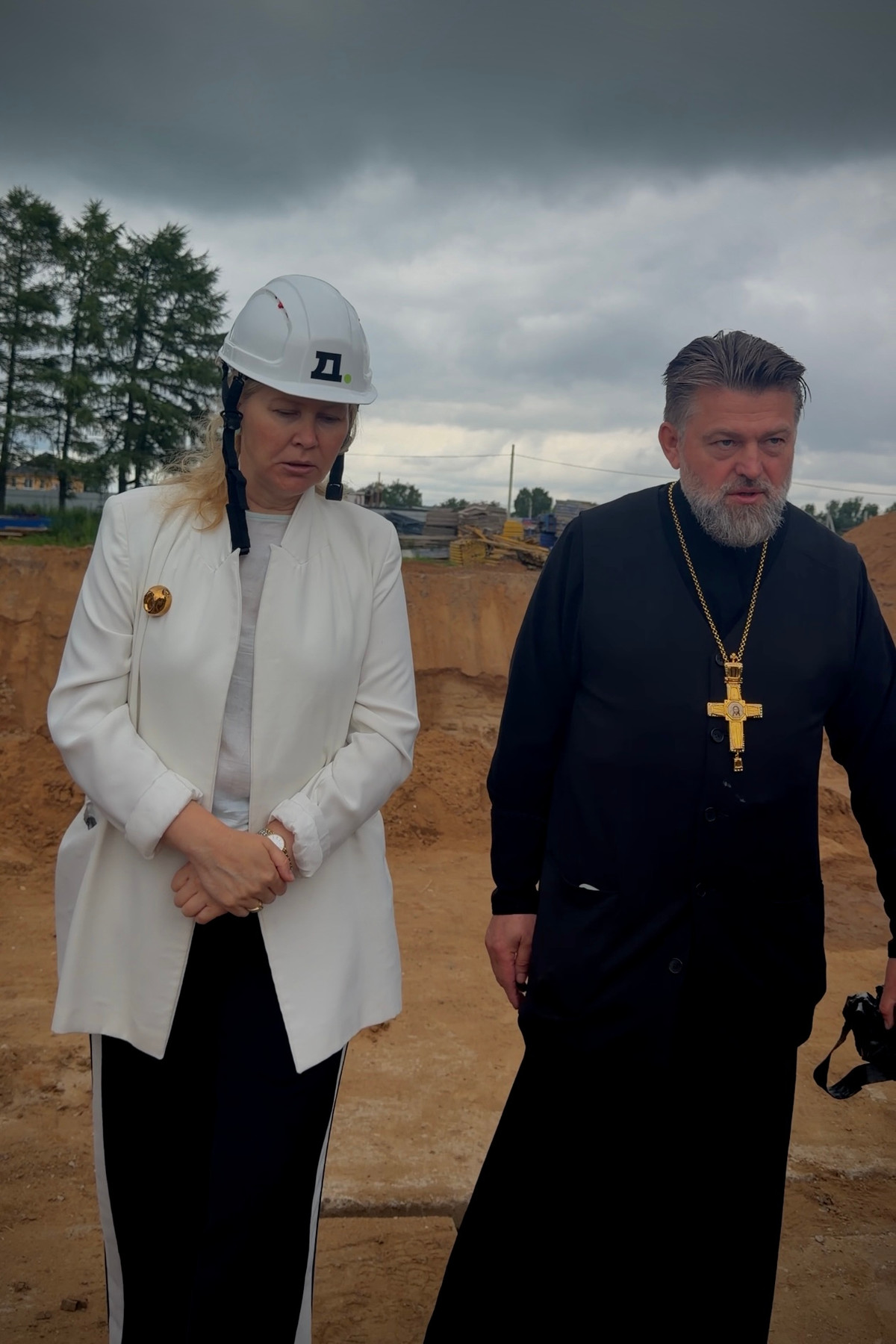 В ЖК «Пушкино Град» освятили фундамент второй очереди